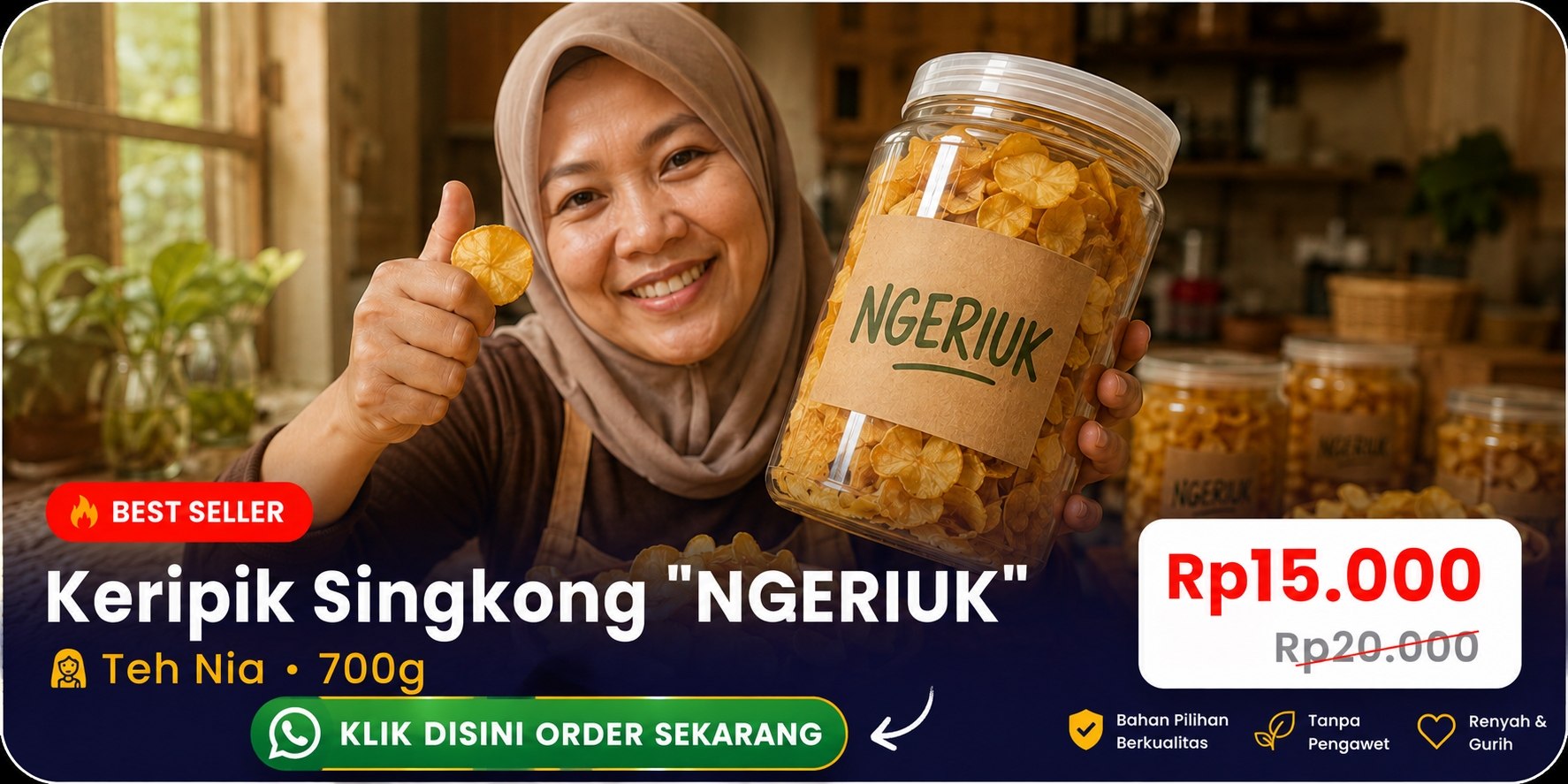 Keripik Singkong NGERIUK